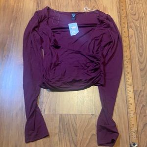 Windsor cropped long sleeve Small